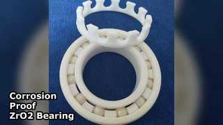 Cuscinetto in ceramica ZrO2 35x72x17mm resistente alla corrosione