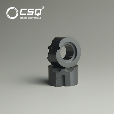 SSiC Bushing Sleeve Industrial Low Noise Silicon Carbide Bush per pompa a ingranaggi
