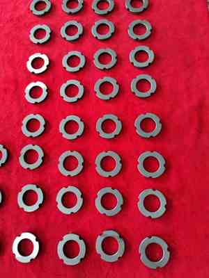 Customized Silicon Carbide Thrust Washer 1600°C High Temp Resistance
