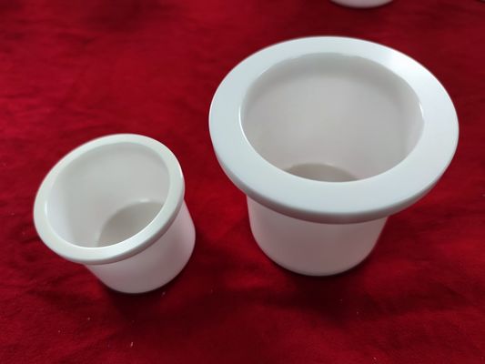 Conchiglia di contenimento in ceramica di zirconia resistente all'usura e alla corrosione per applicazioni ad alta temperatura